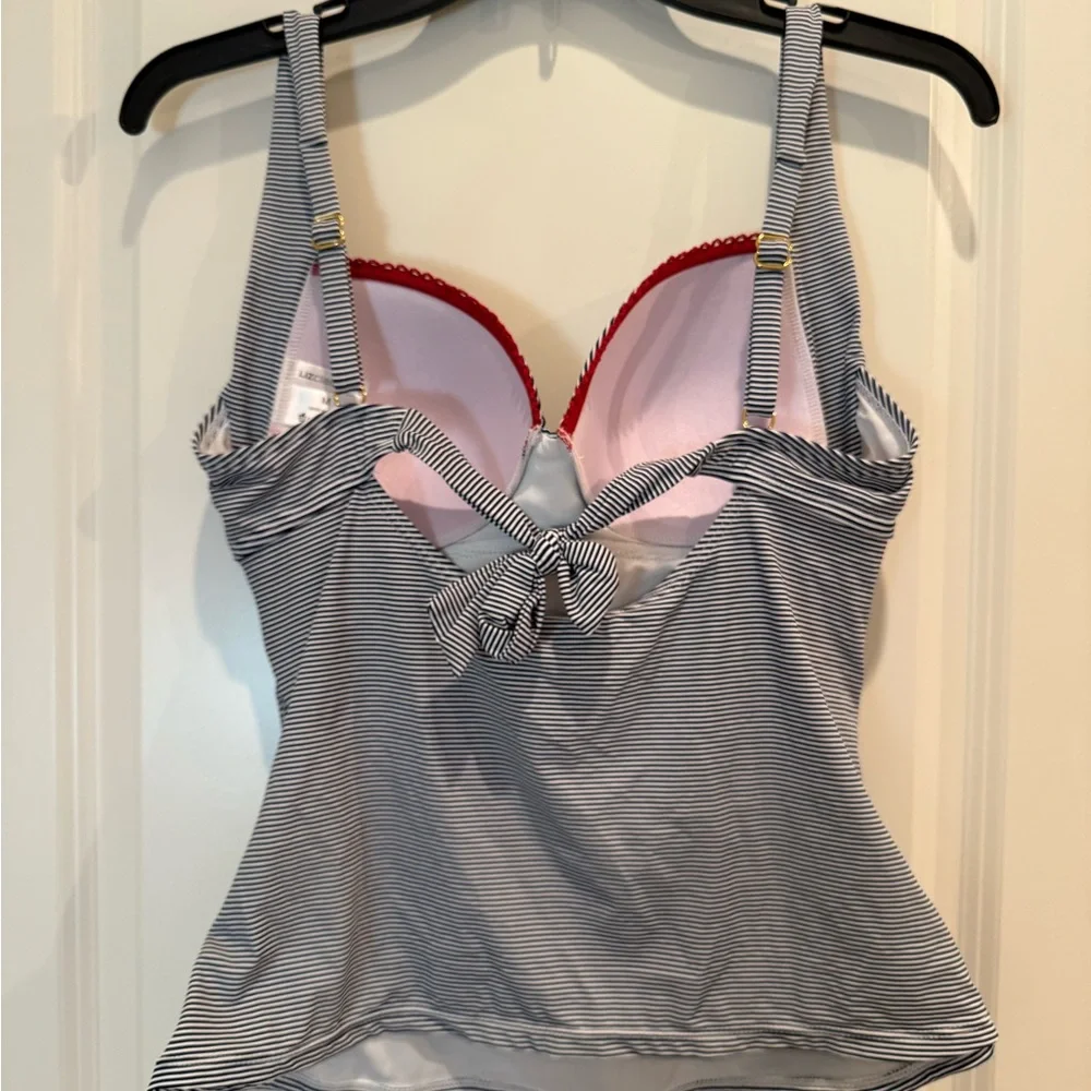 Liz Claiborne Swim top Bra with Supportive Straps - Picture 2 of 3